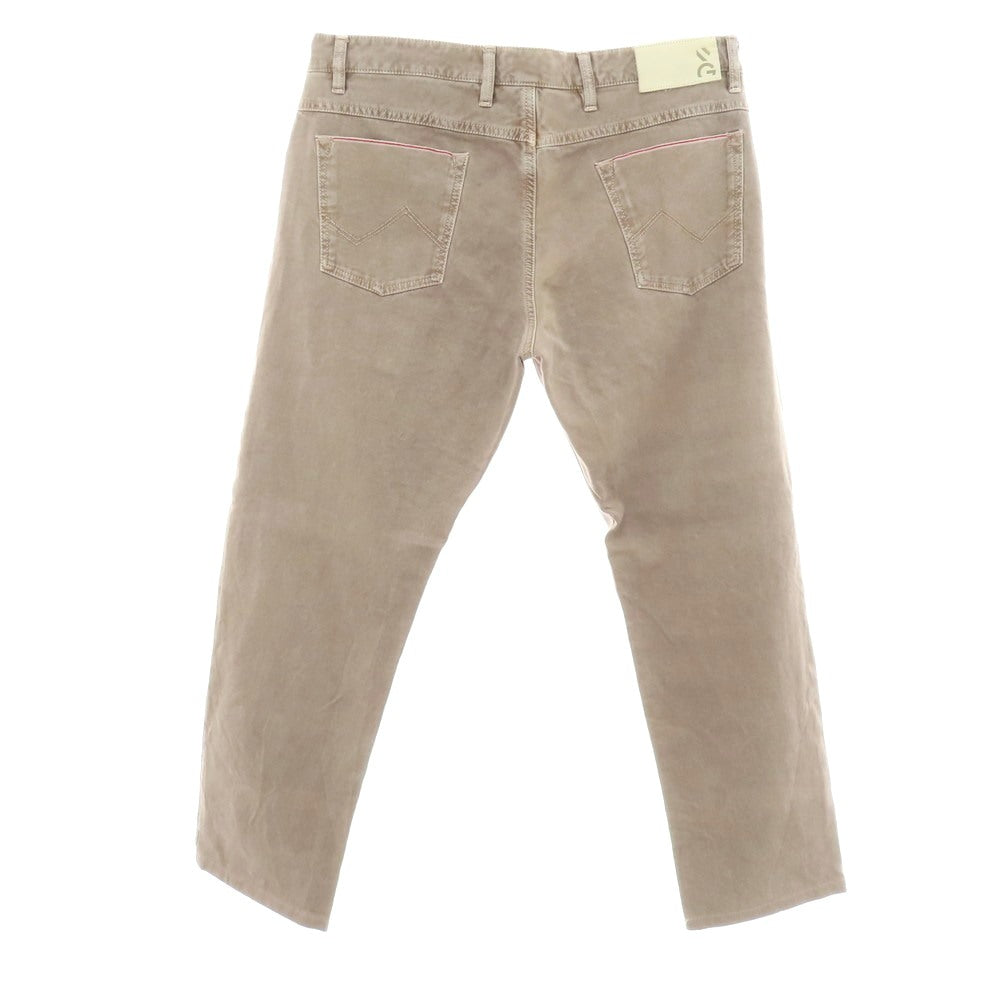 【中古】ジェルマーノ GERMANO コットン デニムパンツ グレージュ【サイズ52】【 状態ランクC 】【 メンズ 】 [CPD]