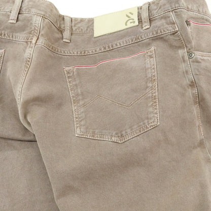 【中古】ジェルマーノ GERMANO コットン デニムパンツ グレージュ【 52 】【 状態ランクC 】【 メンズ 】