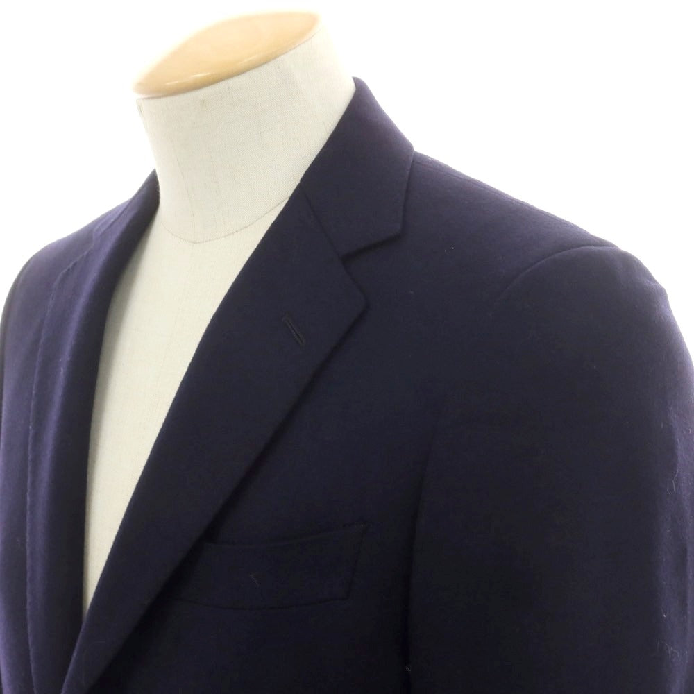 【中古】アザブテーラー azabu tailor ウール 2つボタンスーツ ネイビー【 40 】【 状態ランクC 】【 メンズ 】
