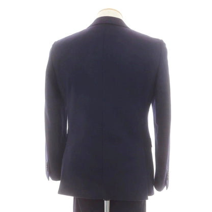 【中古】アザブテーラー azabu tailor ウール 2つボタンスーツ ネイビー【 40 】【 状態ランクC 】【 メンズ 】