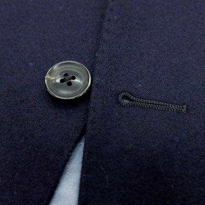 【中古】アザブテーラー azabu tailor ウール 2つボタンスーツ ネイビー【 40 】【 状態ランクC 】【 メンズ 】