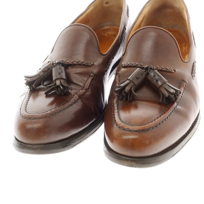 【中古】バーウィック BERWICK タッセル ローファー ブラウン【 7 1/2 】【 状態ランクD 】【 メンズ 】