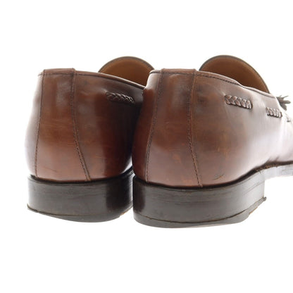 【中古】バーウィック BERWICK タッセル ローファー ブラウン【 7 1/2 】【 状態ランクD 】【 メンズ 】