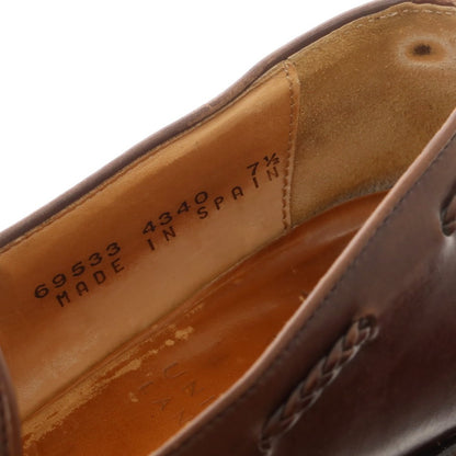 【中古】バーウィック BERWICK タッセル ローファー ブラウン【 7 1/2 】【 状態ランクD 】【 メンズ 】