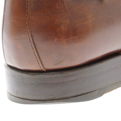 【中古】バーウィック BERWICK タッセル ローファー ブラウン【 7 1/2 】【 状態ランクD 】【 メンズ 】