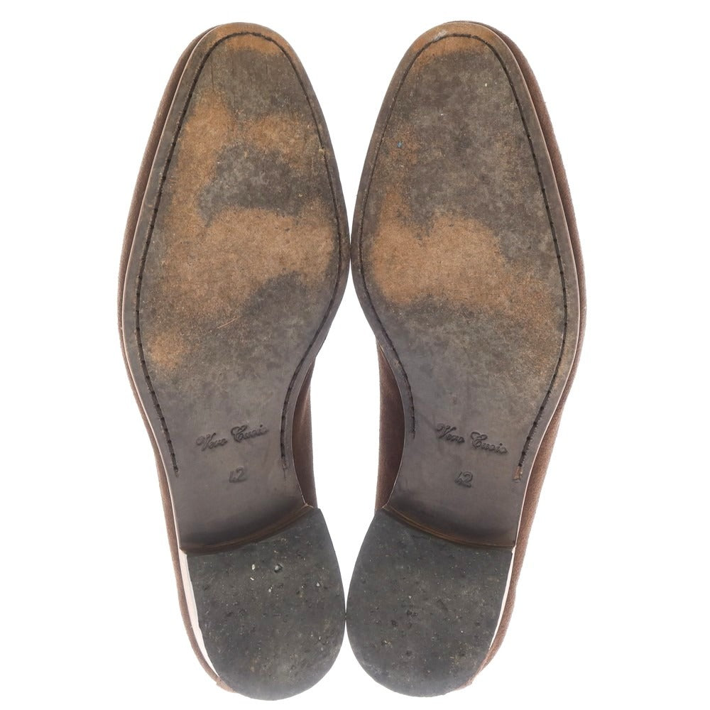 【中古】シップス SHIPS スエード コインローファー ブラウン【 42 】【 状態ランクC 】【 メンズ 】