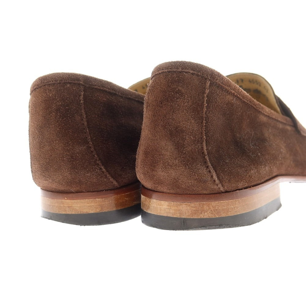 【中古】シップス SHIPS スエード コインローファー ブラウン【 42 】【 状態ランクC 】【 メンズ 】