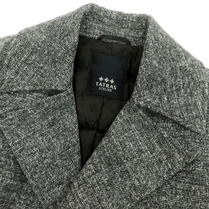 【中古】タトラス TATRAS ポリエステルアクリル ダウンピーコート グレー【 1 】【 状態ランクC 】【 メンズ 】