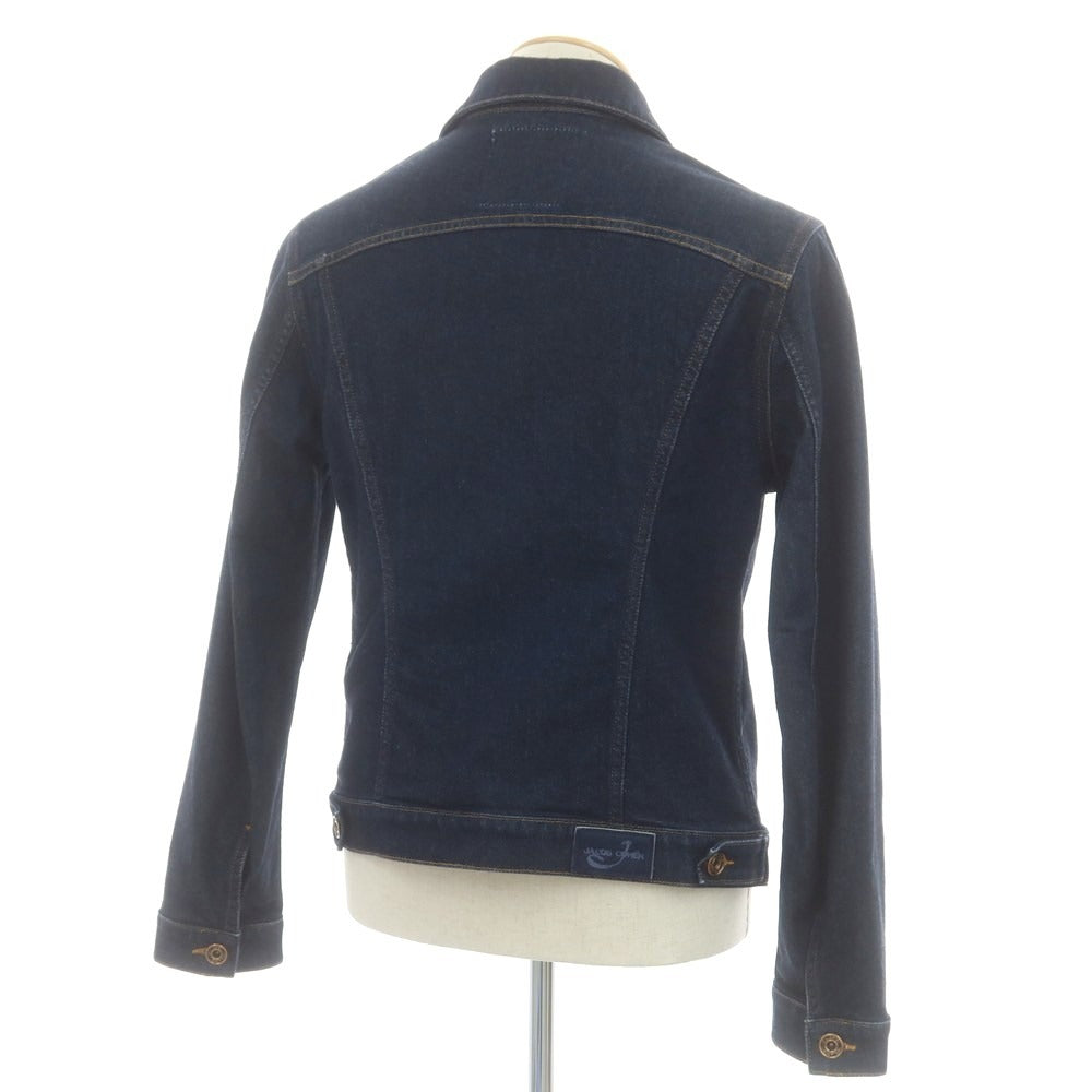 【中古】ヤコブコーエン JACOB COHEN YORK ストレッチデニム デニムジャケット ネイビー【 S 】【 状態ランクB 】【 メンズ 】