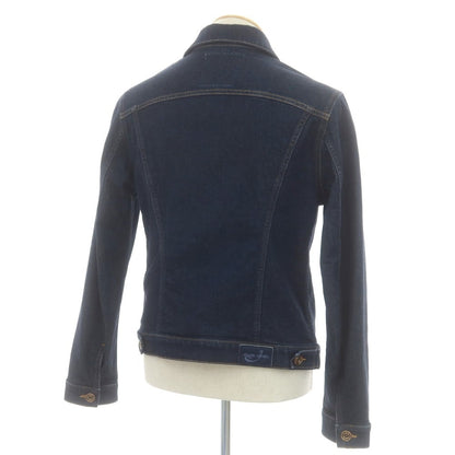【中古】ヤコブコーエン JACOB COHEN YORK ストレッチデニム デニムジャケット ネイビー【 S 】【 状態ランクB 】【 メンズ 】