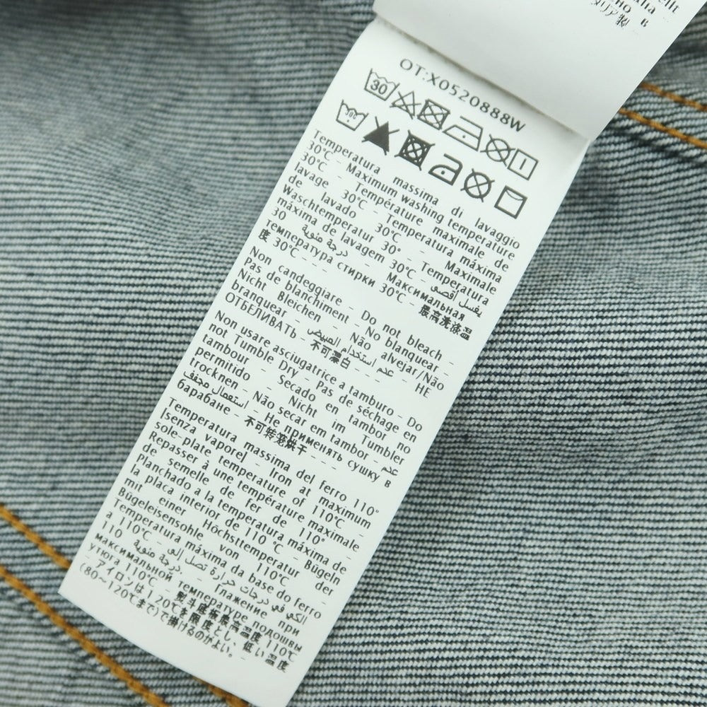 【中古】ヤコブコーエン JACOB COHEN YORK ストレッチデニム デニムジャケット ネイビー【 S 】【 状態ランクB 】【 メンズ 】