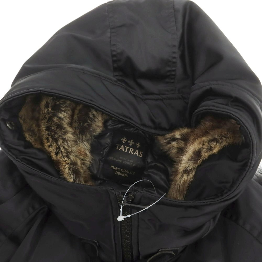【中古】タトラス TATRAS ポリエステル N-3B ダウンコート ブラック【 2 】【 状態ランクB 】【 メンズ 】