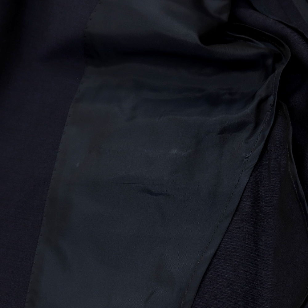 【中古】タリアトーレ TAGLIATORE ウールモヘヤ 2つボタンスーツ ネイビー【サイズ46】【 状態ランクB 】【 メンズ 】