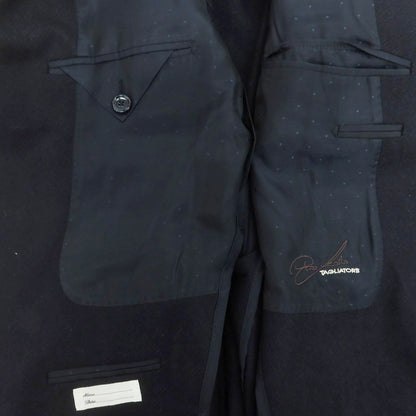 【中古】タリアトーレ TAGLIATORE ウールカシミヤ ダブル テーラードジャケット ネイビー【 46 】【 状態ランクA 】【 メンズ 】