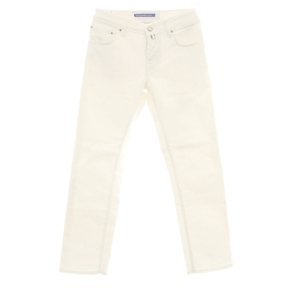 【中古】ヤコブコーエン JACOB COHEN NICK ストレッチ コットン デニムパンツ ホワイト【 30 】【 状態ランクB 】【 メンズ 】