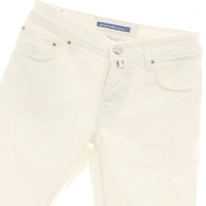 【中古】ヤコブコーエン JACOB COHEN NICK ストレッチ コットン デニムパンツ ホワイト【 30 】【 状態ランクB 】【 メンズ 】