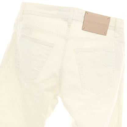 【中古】ヤコブコーエン JACOB COHEN NICK ストレッチ コットン デニムパンツ ホワイト【 30 】【 状態ランクB 】【 メンズ 】