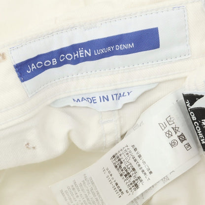【中古】ヤコブコーエン JACOB COHEN NICK ストレッチ コットン デニムパンツ ホワイト【 30 】【 状態ランクB 】【 メンズ 】