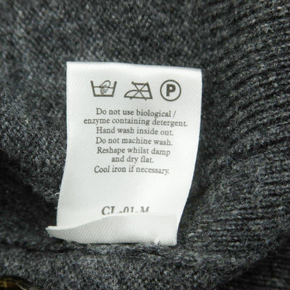 【中古】エヌ ピール N.PEAL カシミヤ カーディガン ダークグレー【 M 】【 状態ランクC 】【 メンズ 】