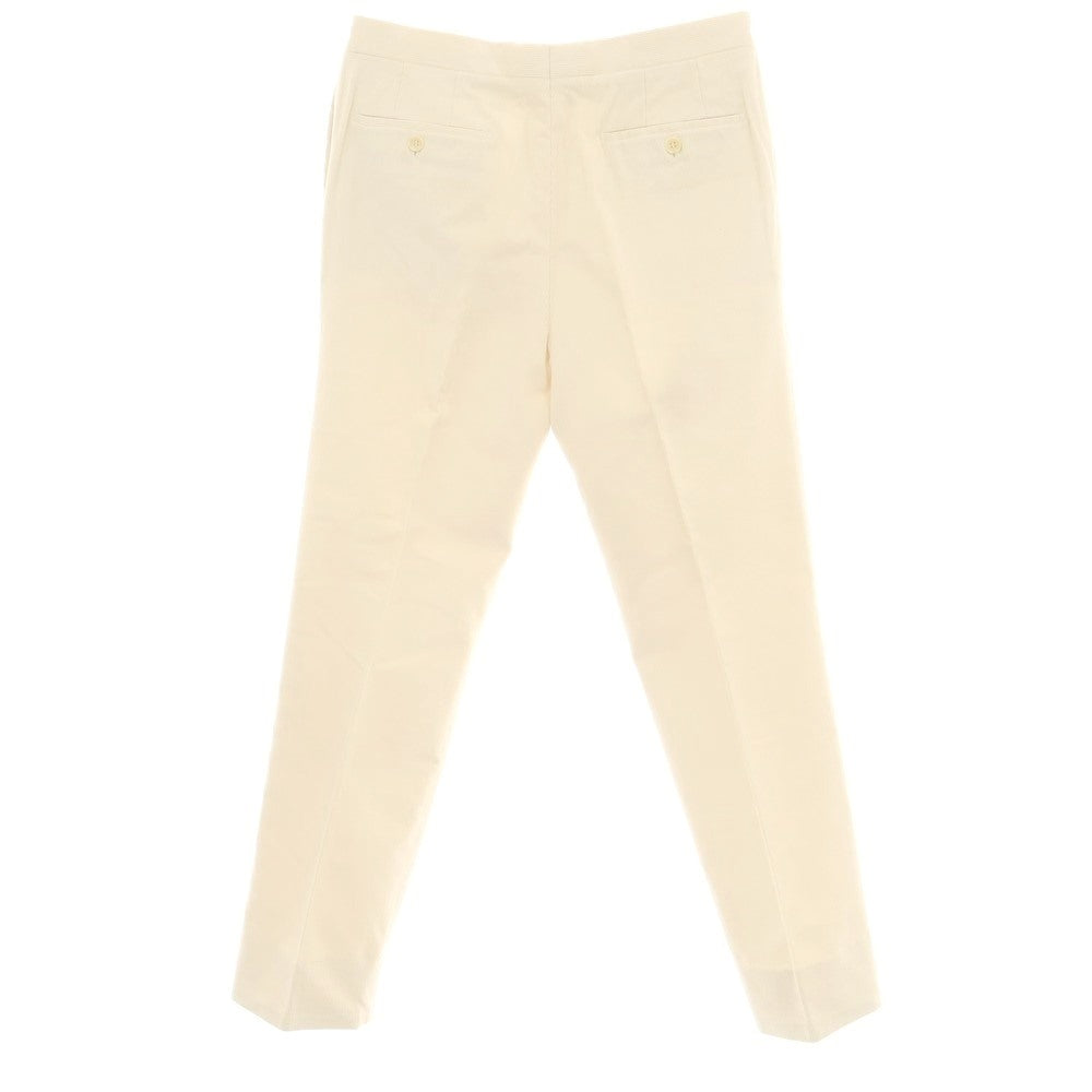 【中古】タイユアタイ TIE YOUR TIE コットン 中太畝 コーデュロイパンツ アイボリー【 50 】【 状態ランクB 】【 メンズ 】