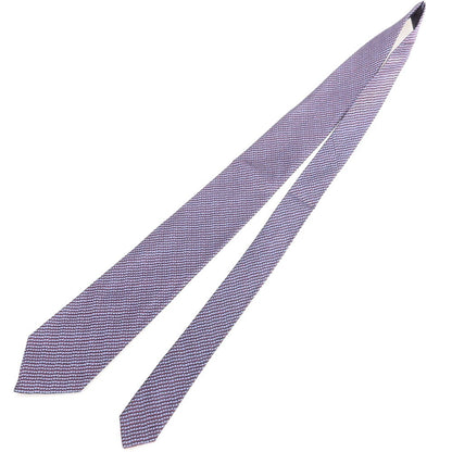 【中古】シャルベ CHARVET シルク ネクタイ ライトブルーxピンク【 状態ランクA 】【 メンズ 】