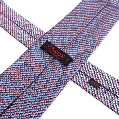 【中古】シャルベ CHARVET シルク ネクタイ ライトブルーxピンク【 状態ランクA 】【 メンズ 】