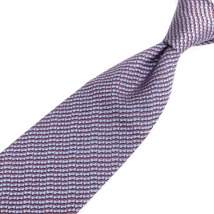 【中古】シャルベ CHARVET シルク ネクタイ ライトブルーxピンク【 状態ランクA 】【 メンズ 】