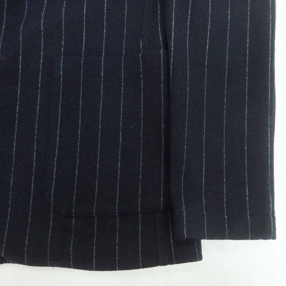 【中古】ティージャケット T-JACKET ウールコットンジャージー カジュアルジャケット ネイビーxホワイト【 XS 】【 状態ランクB 】【 メンズ 】