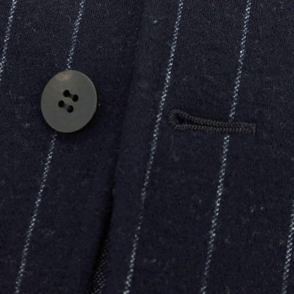 【中古】ティージャケット T-JACKET ウールコットンジャージー カジュアルジャケット ネイビーxホワイト【 XS 】【 状態ランクB 】【 メンズ 】