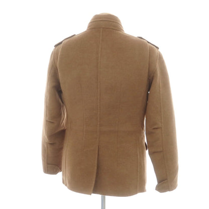 【中古】サルトリオ Sartorio アンゴラウール ミリタリージャケット ブラウン【 44 】【 状態ランクB 】【 メンズ 】