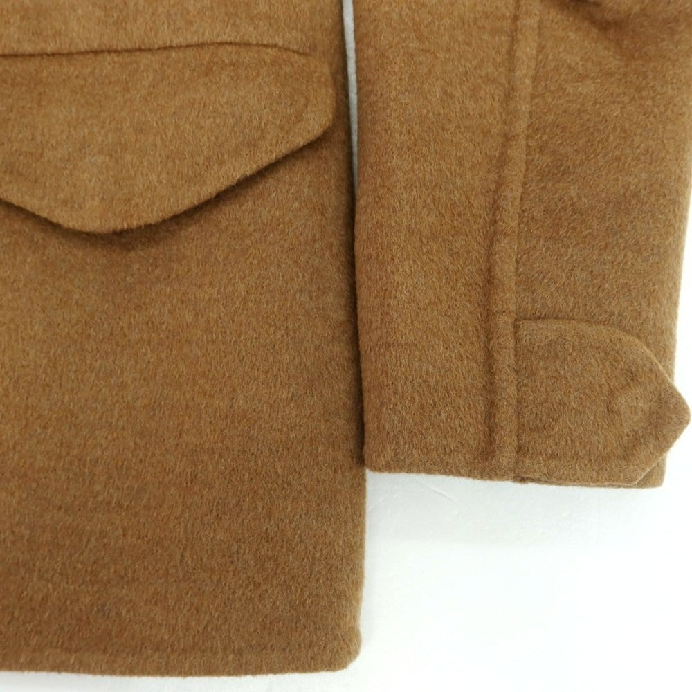 【中古】サルトリオ Sartorio アンゴラウール ミリタリージャケット ブラウン【サイズ44】【 状態ランクC 】【 メンズ 】 [DPD]