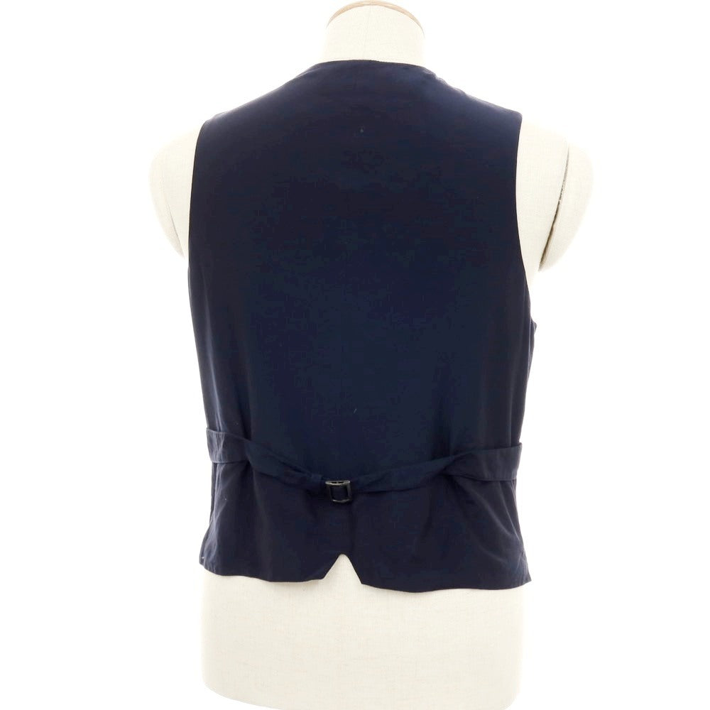 【SALE30%OFF/返品不可】【中古】ボリオリ BOGLIOLI K.JACKET コットン カジュアル系ジレ ベスト ブラックxネイビー【 サイズ44 】【 状態ランクB 】【 メンズ 】