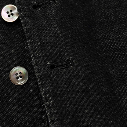 【SALE30%OFF/返品不可】【中古】ボリオリ BOGLIOLI K.JACKET コットン カジュアル系ジレ ベスト ブラックxネイビー【 サイズ46 】【 状態ランクB 】【 メンズ 】
