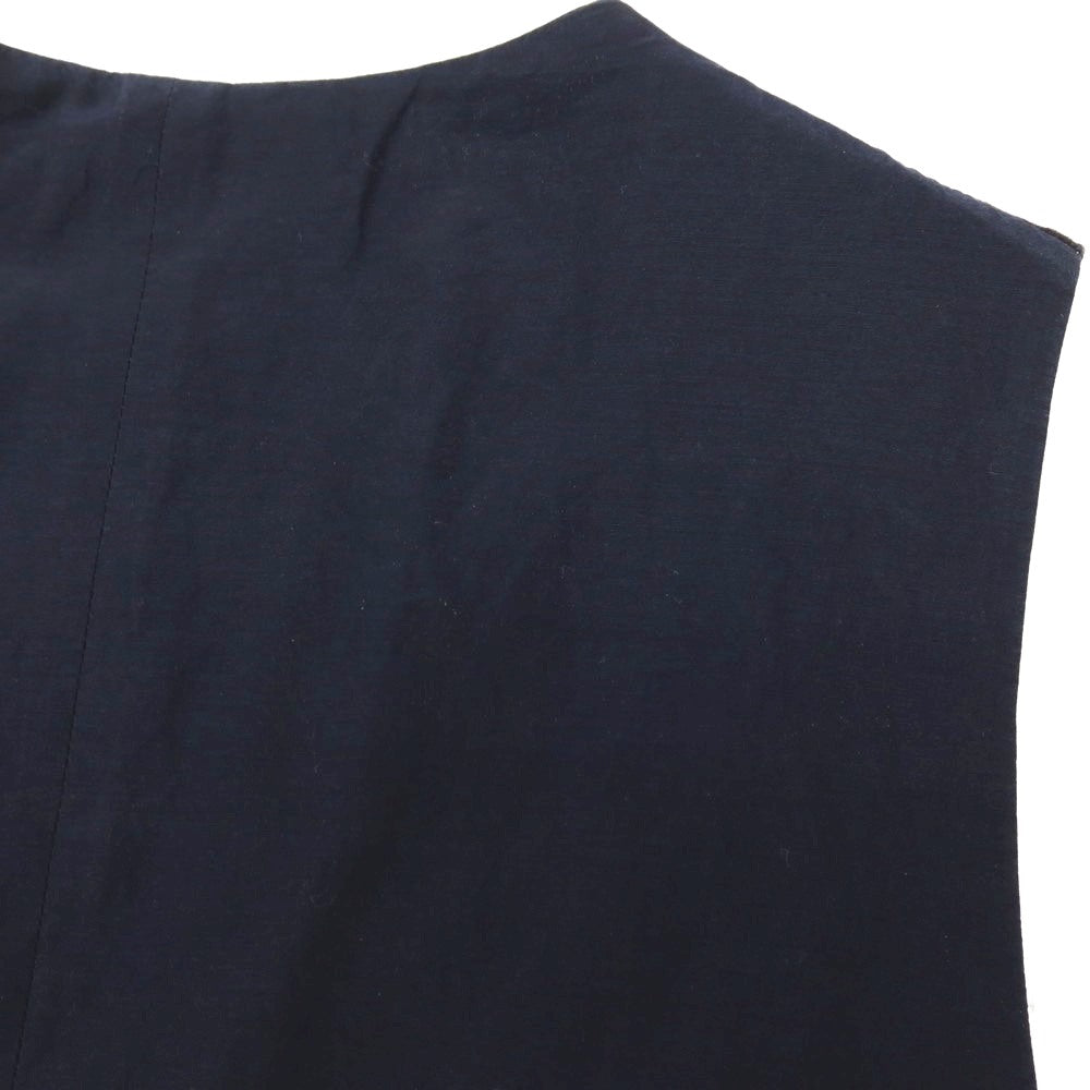 【SALE30%OFF/返品不可】【中古】ボリオリ BOGLIOLI K.JACKET コットン カジュアル系ジレ ベスト ブラックxネイビー【 サイズ46 】【 状態ランクB 】【 メンズ 】