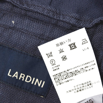 【中古】ラルディーニ LARDINI コットンレーヨン カジュアル系ジレ ベスト ネイビー【サイズ44 REG】【 状態ランクB 】【 メンズ 】