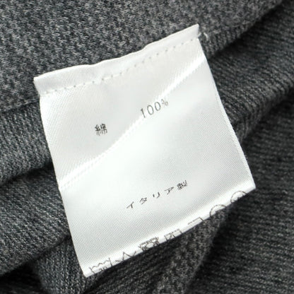 【中古】フィナモレ Finamore コットン ホリゾンタルカラー カジュアルシャツ グレー【 XXS 】【 状態ランクC 】【 メンズ 】