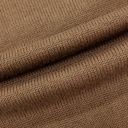 【中古】アレッサンドロルッピ Alessandro Luppi コットン 半袖クルーネックニット アッシュブラウン【 46 】【 状態ランクA 】【 メンズ 】