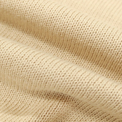 【中古】アレッサンドロルッピ Alessandro Luppi コットン クルーネック プルオーバーニット ベージュ【 46 】【 状態ランクA 】【 メンズ 】