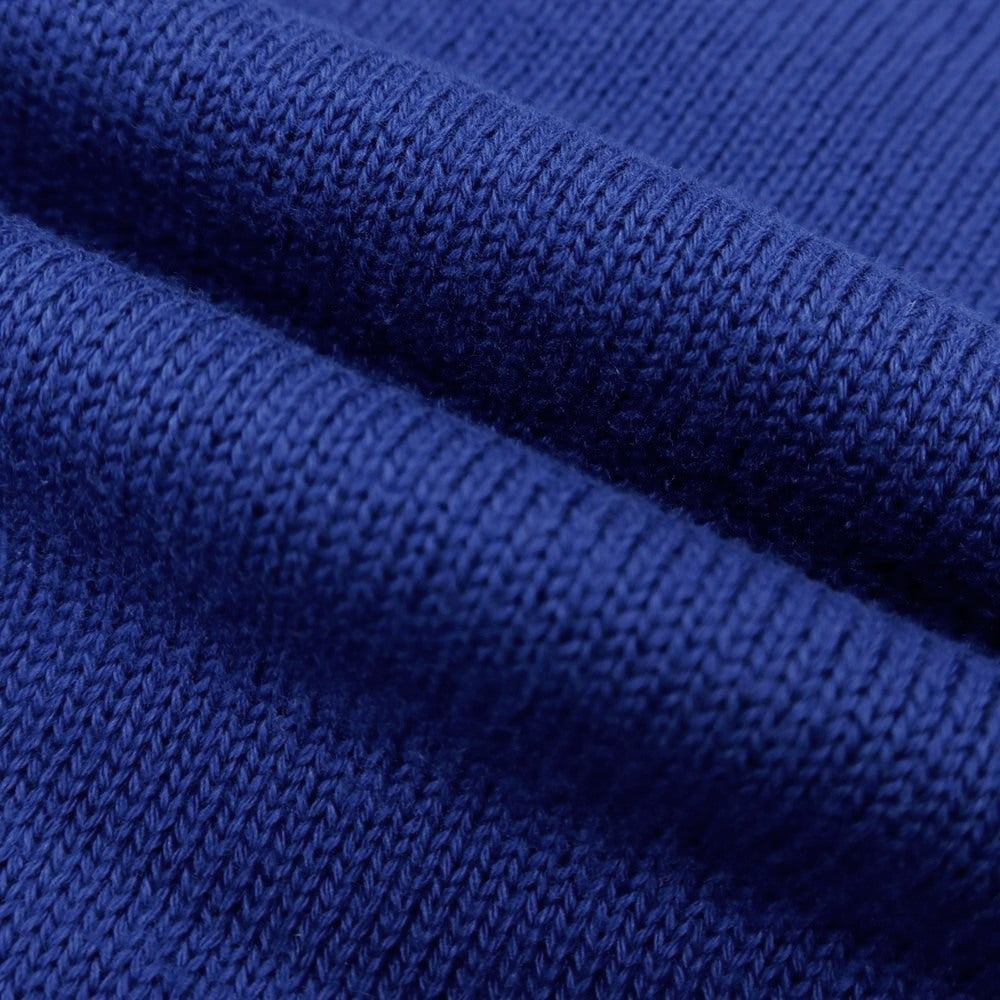 【中古】アレッサンドロルッピ Alessandro Luppi コットン クルーネック プルオーバーニット ロイヤルブルー【 46 】【 状態ランクA 】【 メンズ 】