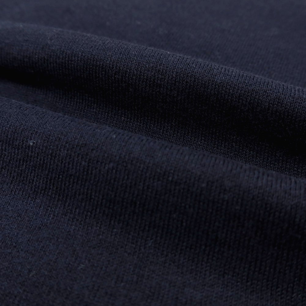 【中古】ジョンスメドレー JOHN SMEDLEY ハイゲージ コットン Vネック 半袖 プルオーバーニット ダークネイビー【 S 】【 状態ランクC 】【 メンズ 】