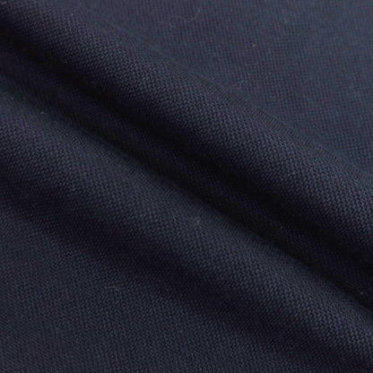 【中古】チェント ペル チェント Cento Per Cento コットンポリエステル 鹿の子 スキッパー 長袖ポロシャツ ネイビー【 S 】【 状態ランクB 】【 メンズ 】