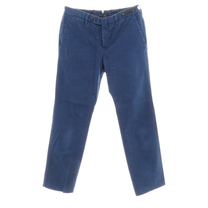 【中古】ピーティーゼロウーノ PT01 OPTICAL ストレッチ コットン カジュアルスラックスパンツ ライトネイビー【 44 】【 状態ランクC 】【 メンズ 】