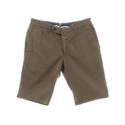 【中古】ピーティートリノ PT TORINO SILKOCHINO ストレッチ コットンシルク ショートパンツ カーキ【 46 】【 状態ランクB 】【 メンズ 】