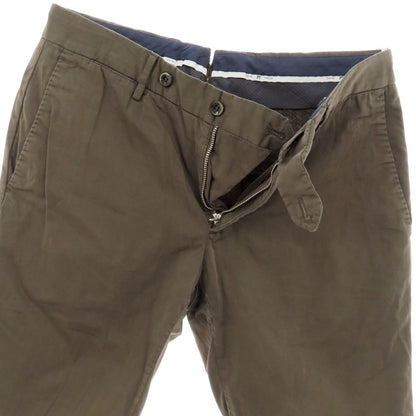 【中古】ピーティートリノ PT TORINO SILKOCHINO ストレッチ コットンシルク ショートパンツ カーキ【 46 】【 状態ランクB 】【 メンズ 】