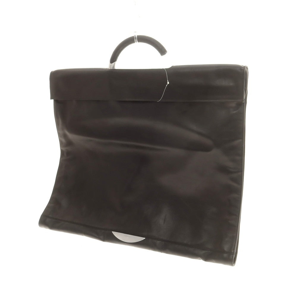 【中古】ゼロハリバートン ZERO HALLIBURTON レザー ガーメントケース ブラック【 状態ランクC 】【 メンズ 】