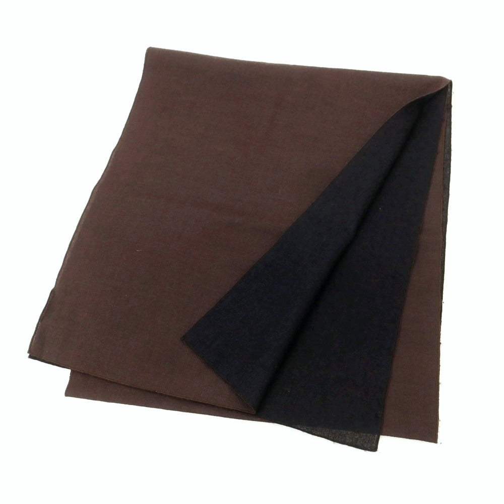 【中古】コロンボ COLOMBO ウールシルク系 ストール ブラウン【 状態ランクB 】【 メンズ 】