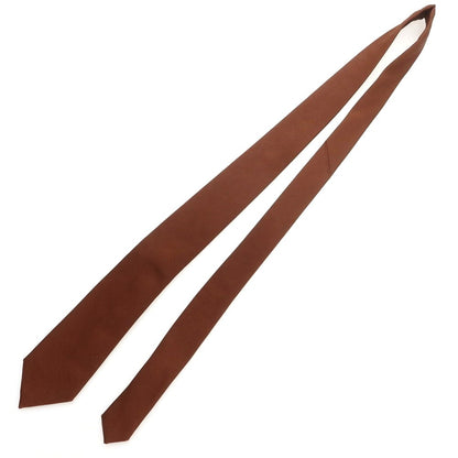 【中古】アルテア Altea シルクコットン 無地ネクタイ ブラウン【 状態ランクA 】【 メンズ 】