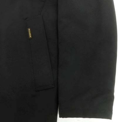 【中古】ムーレー MOORER ポリエステル リバーシブル 中綿ステンカラーコート ブラックxダークネイビー【 46 】【 状態ランクB 】【 メンズ 】