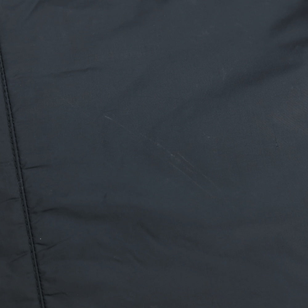 【中古】ムーレー MOORER ポリエステル リバーシブル 中綿ステンカラーコート ブラックxダークネイビー【サイズ46】【 状態ランクC 】【 メンズ 】 [BPD]