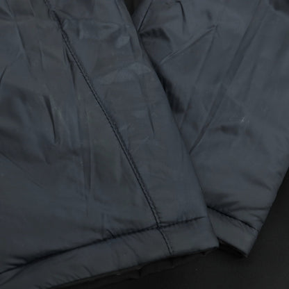 【中古】ムーレー MOORER ポリエステル リバーシブル 中綿ステンカラーコート ブラックxダークネイビー【サイズ46】【 状態ランクC 】【 メンズ 】 [BPD]